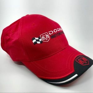 Dodge motorsports adjustable strap hat.